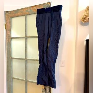 North Face blue tech pants, size small